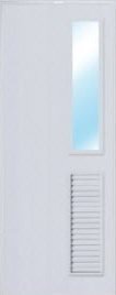 ประตู PVC - Polywood Anti 5 PW3 70x200 ซม. ขาว
