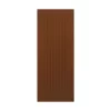 ประตู uPVC ภายนอก-ภายใน Polywood PJR-006 สีน้ำตาล ผิวลายเสี้ยนไม้